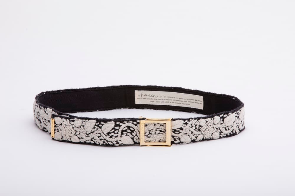 Belt Dentelle Blanco