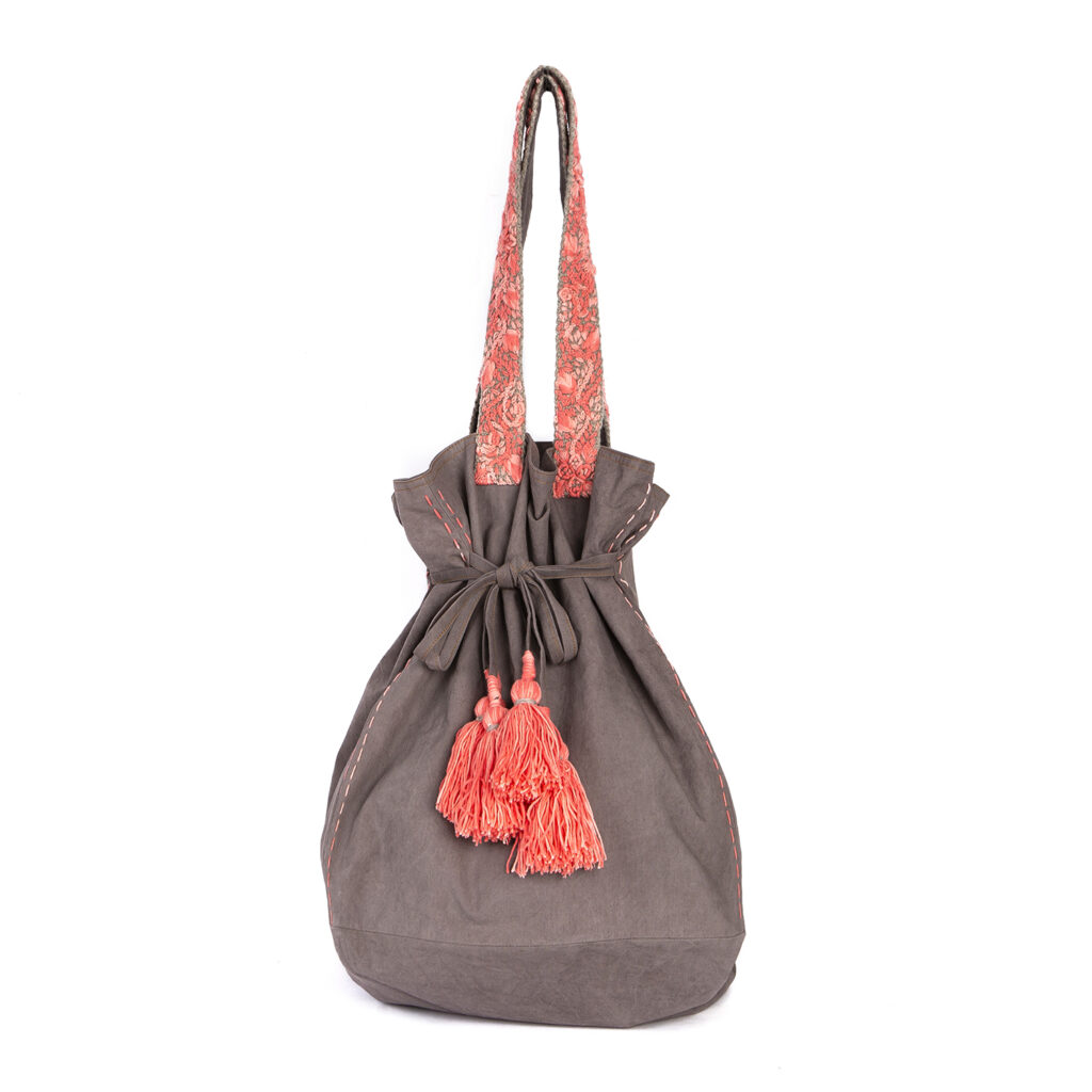 Tote XL Dentelle Coral